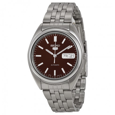 Seiko 5 Automatic Dress Black Dial Men's Watch SNXA13 watches