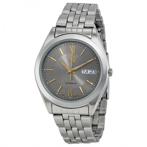 Seiko 5 Automatic Dress Gray Dial Men's Watch SNXA03 watches