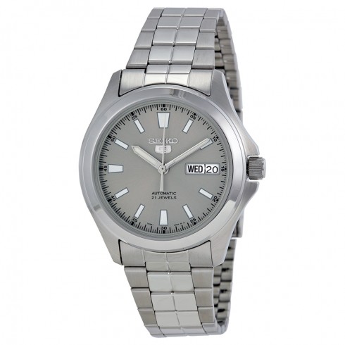 Seiko 5 Automatic Gray Dial Men's Watch SNKL03 watches