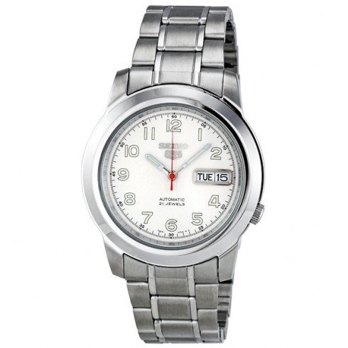 Seiko 5 Automatic Stainless Steel Men's Watch SNKK33 watches