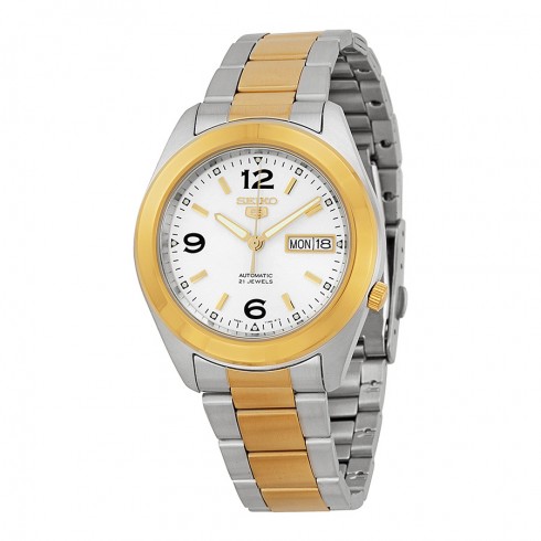 Seiko 5 Automatic Two-tone Men's Watch SNKM80 watches