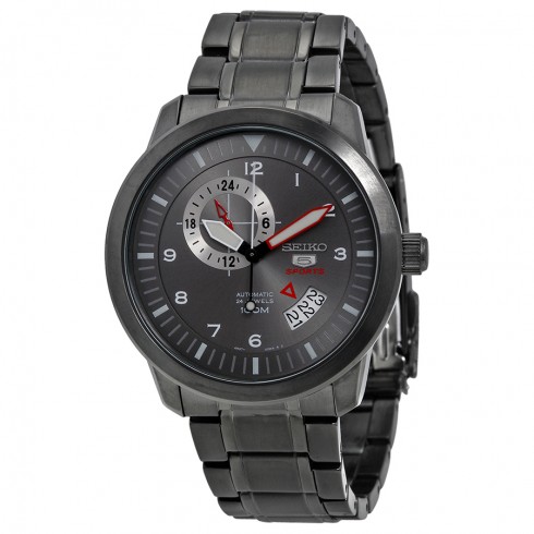 Seiko 5 Sports Automatic Grey Dial Stainless Steel Men's Watch SSA209 watches
