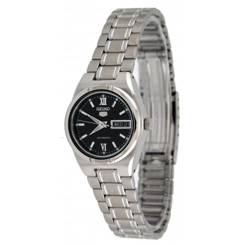 Seiko Automatic Black Dial Stainless Steel Ladies Watch SYM607 watches