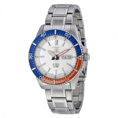 Seiko Automatic Silver Dial Stainless Steel Men's Watch SRP549 watches