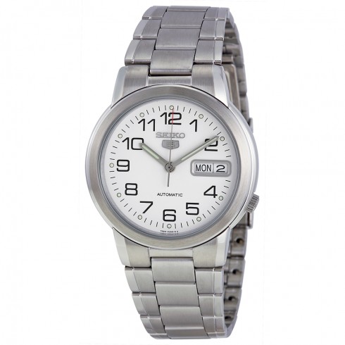 Seiko Automatic Silver Dial Stainless Steel Men's Watch SNXE95K watches