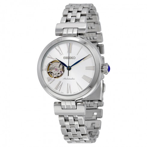 Seiko White Dial Stainless Steel Automatic Ladies Watch SSA863 watches
