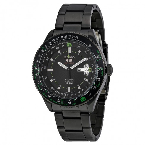 Seiko Black Dial Automatic Men's Watch SRP617 watches