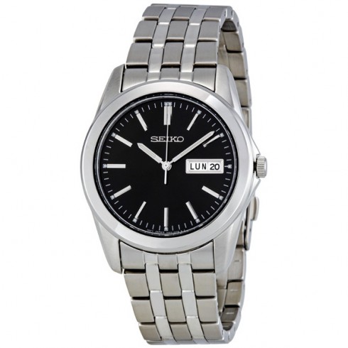 Seiko Black Dial Dress Men's Watch SGGA43 watches