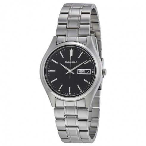 Replica Seiko Black Dial Men's Watch SGGA11 Watch