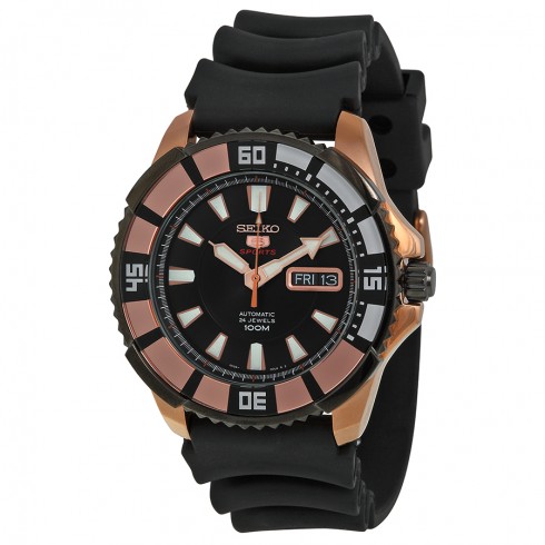 Seiko Black Dial Men's Watch SRP210K1 watches