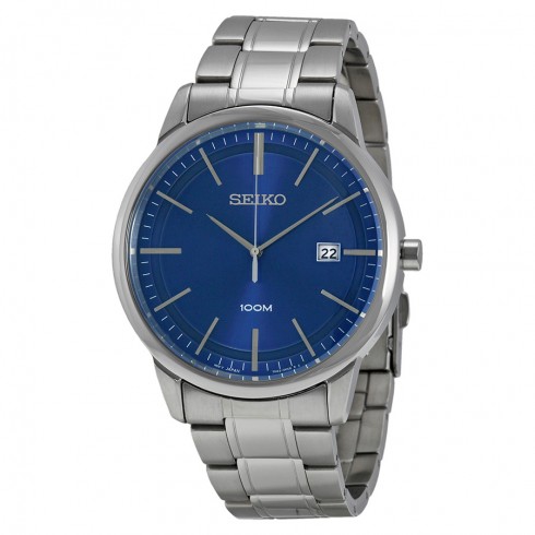 Seiko Blue Dial Stainless Steel Men's Watch SGEH15P1 watches