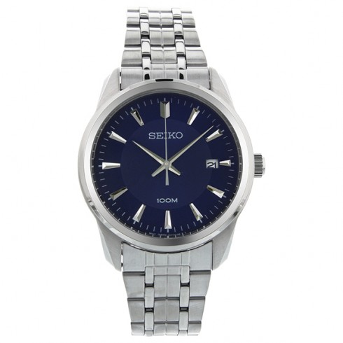 Seiko Casual Blue Dial Stainless Steel Men's Watch SGEG03 watches