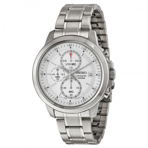 Seiko Chronograph Silver Dial Men's Watch SKS441 watches