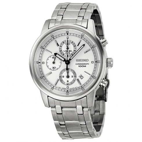 Seiko Chronograph Stainless Steel Men's Watch SNDC25 watches