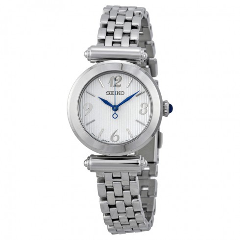Seiko Classic Silver Dial Stainless Steel Ladies Watch SRZ403P1 watches