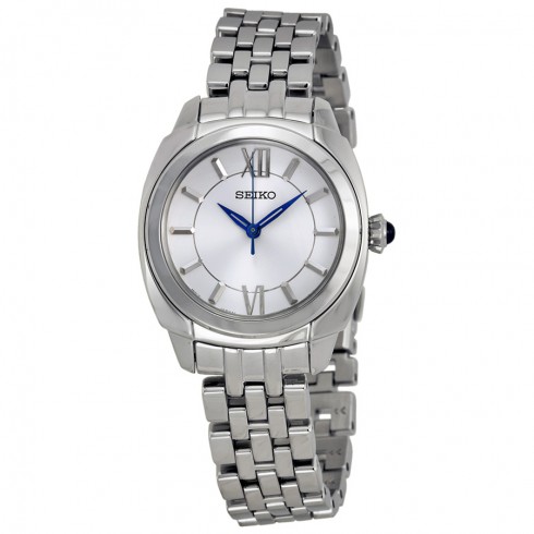 Seiko Classic Silver Dial Stainless Steel Ladies Watch SRZ425P1 watches