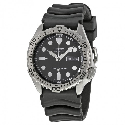 Seiko Diver Black Dial Automatic Men's Watch SKX171 watches