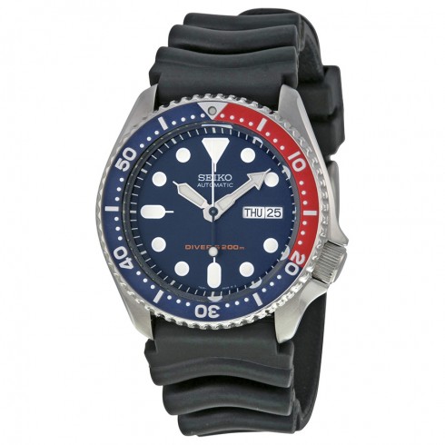 Seiko Divers Automatic Deep Blue Dial Men's Watch SKX009K1 watches