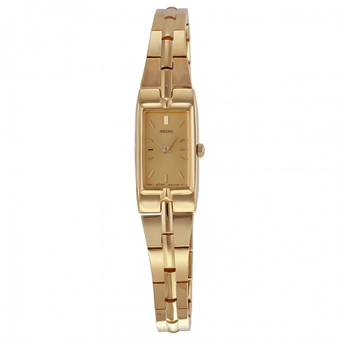 Seiko Dress Gold-tone Champagne Dial Ladies Watch SZZC44 watches