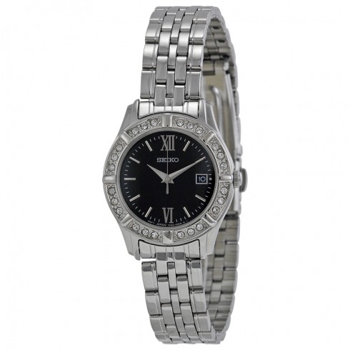 Seiko Dress Quartz Stainless Steel Ladies Watch SXDE45 watches