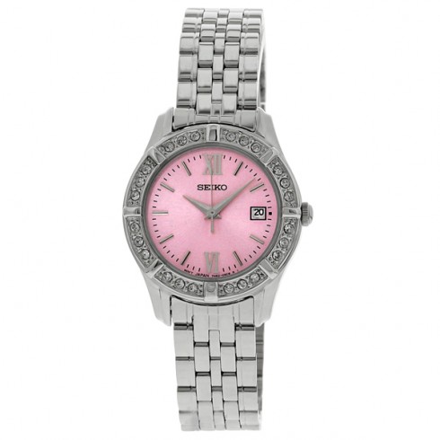Seiko Dress Quartz Stainless Steel Ladies Watch SXDE47 watches