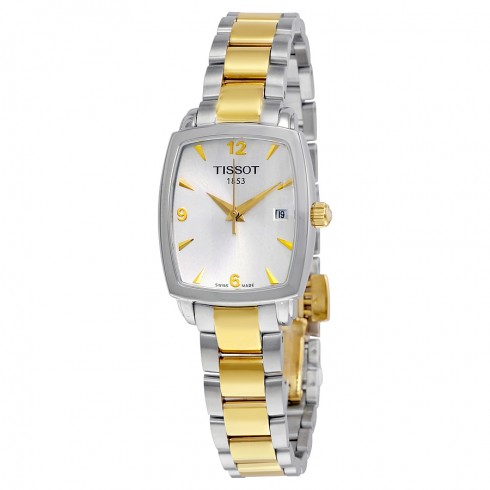 Seiko Everytime Silver Dial Two-tone Watch T0579102203700 watches