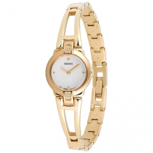 Replica Seiko Gold-Tone Diamond Ladies Watch SUJ708 Watch