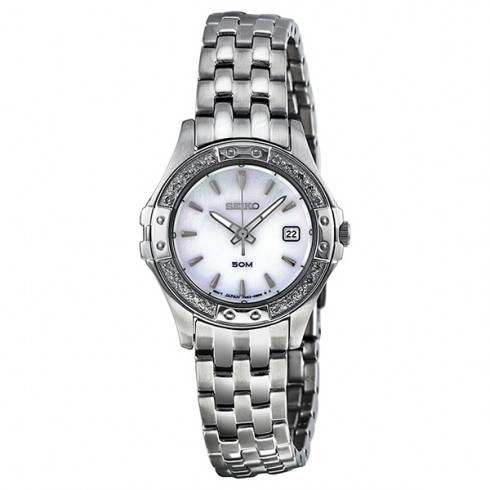 Seiko Le Grand Sport Diamond Mother of Pearl Dial Ladies Watch SXDE83 watches