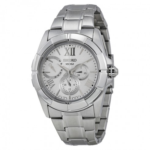 Seiko Lord Multi-Function White Dial Stainless Steel Men's Watch SNT039 watches