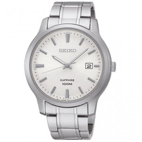 Seiko Neo Classic White Dial Stainless Steel Men's Watch SGEH39 watches