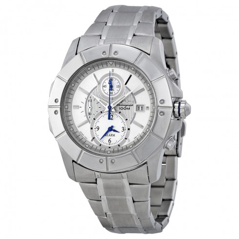 Seiko Neo Sport Chronograph Silver Dial Stainless Steel Men's Watch SNAC97P1 watches