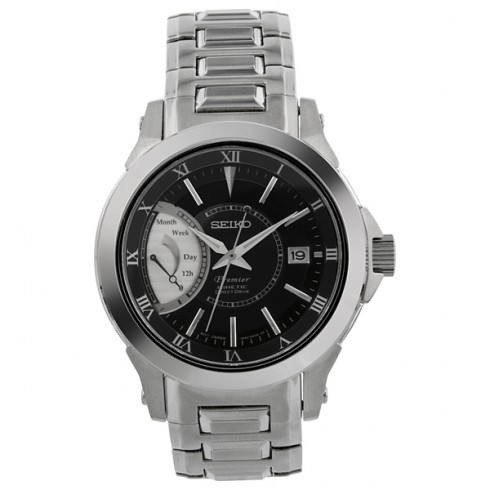 Seiko Premier Kinetic Direct Drive Stainless Steel Men's Watch SRG001 watches