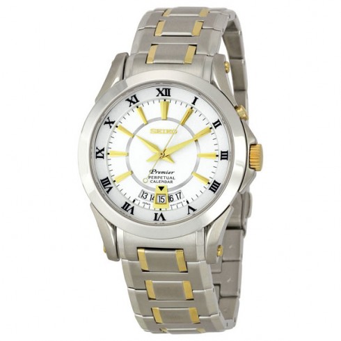 Seiko Premier Perpetual Calendar Men's Watch SNQ116 watches
