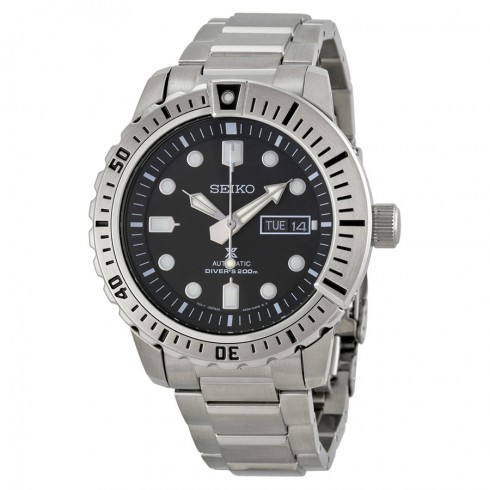 Replica Seiko Prospex Automatic Black Dial Stainless Steel Men's Watch SRP585 Watch