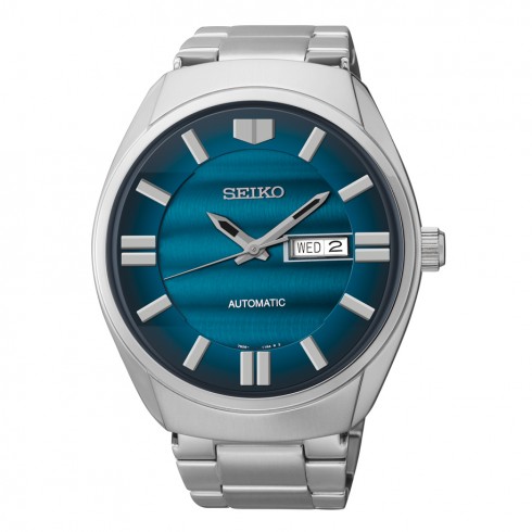Seiko Recraft Automatic Blue Dial Stainless Steel Men's Watch SNKN03 watches