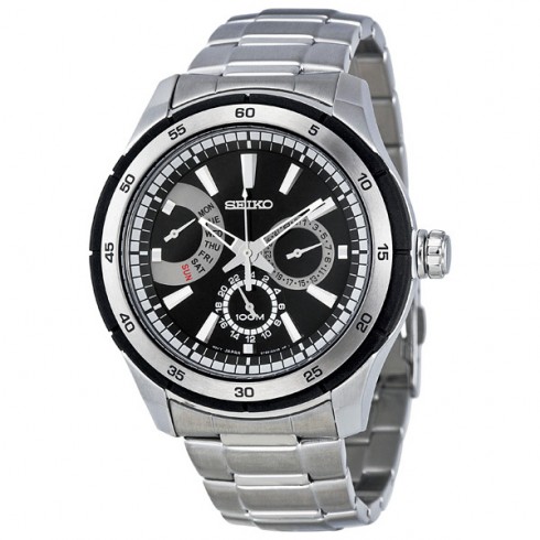 Seiko Retrograde Day Indicator Men's Watch SNT019P1 watches