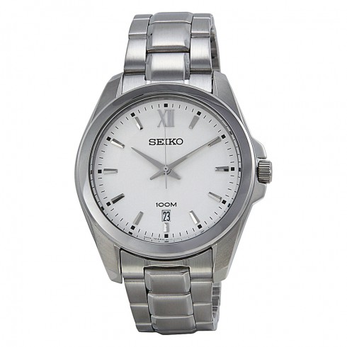 Seiko Silver Dial Stainless Steel Men's Watch SGEG59 watches