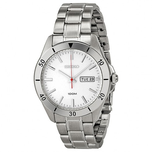 Seiko Silver Dial Stainless Steel Men's Watch SGGA73 watches