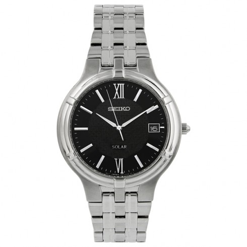 Replica Seiko Solar Quartz Stainless Steel Men's Watch SNE027 Watch