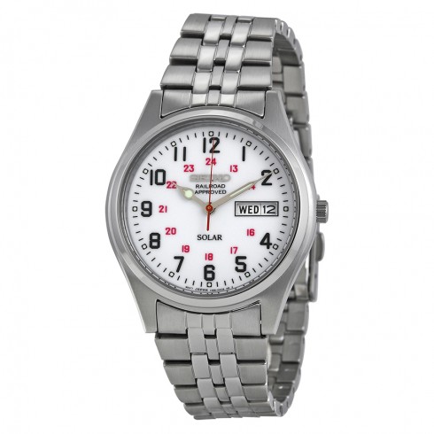 Replica Seiko Solar White Dial Men's Watch SNE045 Watch