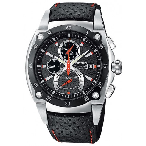 Seiko Sportura Retrograde Chronograph Men's Watch SPC003 watches
