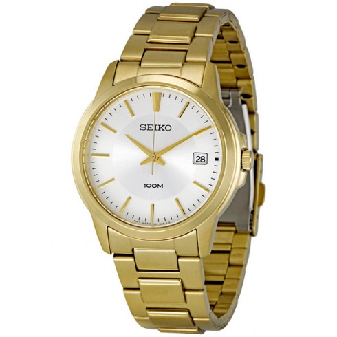 Seiko Sporty Dress Gold-tone Men's Watch SGEF56 watches