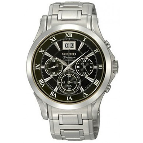 Seiko Twin Date Chronograph Men's Watch SPC057 watches