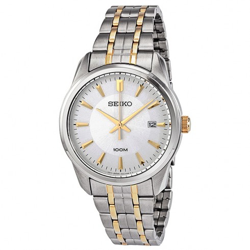 Replica Seiko White Dial Two-tone Men's Watch SGEG07 Watch