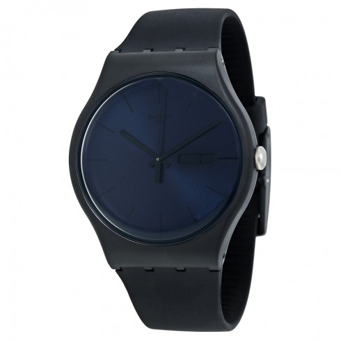 Swatch Black Rebel Men's Watch SUOB702 watches