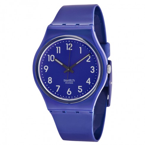 Swatch Color Codes Up-Wind Blue Plastic Unisex Watch GN230 watches
