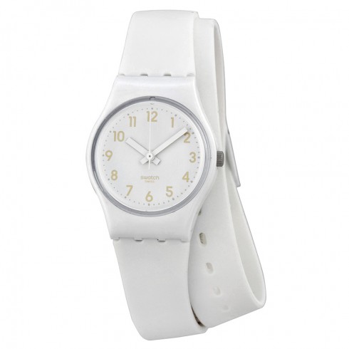 Swatch Cool Breeze White Silicone Ladies Watch LW134C watches