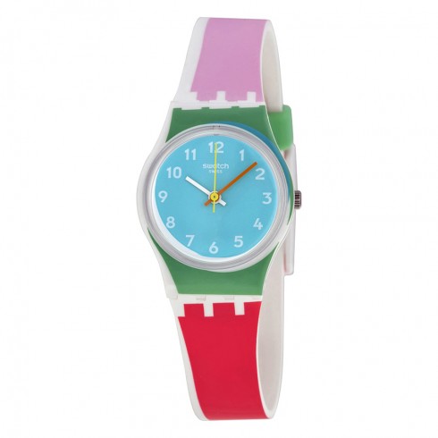 Swatch De Travers Blue Dial Ladies Watch LW146 watches