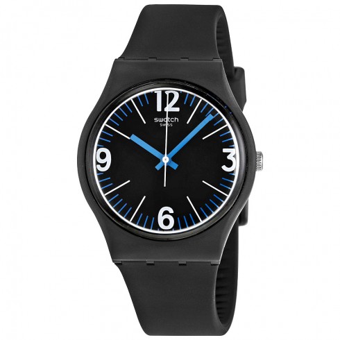 Swatch Four Numbers Black Dial Ladies Quartz Watch GB292 watches