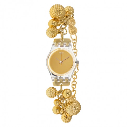 Swatch Gold Dial Gold-tone Ladies Watch LK349G watches